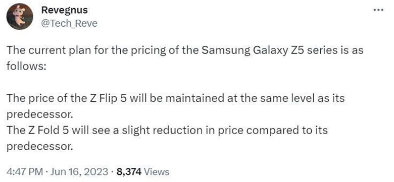 samung-galaxy-z-fold-5-Giá Galaxy Z Fold 5 có thể rẻ hơn Pixel Fold của Google
