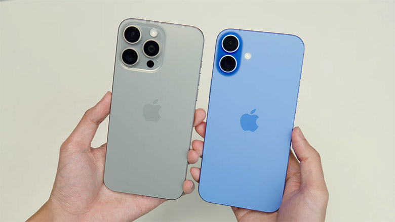 So sánh iPhone 16 Plus và iPhone 15 Pro Max: Thiết kế