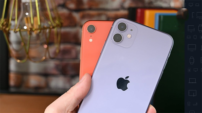 Camera iPhone 11 và iPhone Xr đều có cảm biến 12MP