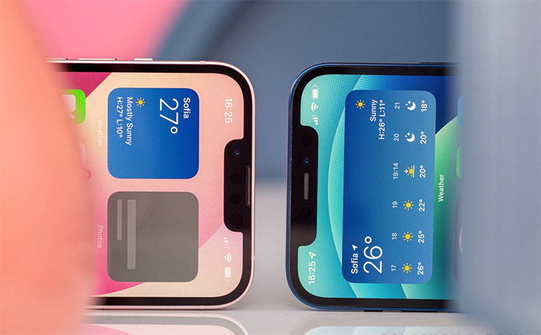Notch tai thỏ iphone 13 nhỏ hơn 20% so với iPhone 13