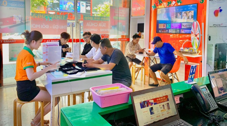 Đến XTsmart để định giá máy cũ