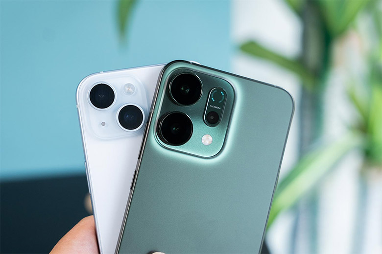 Hệ thống camera trên OPPO Reno 14 5G và iPhone 15 có những điểm khác biệt đáng kể