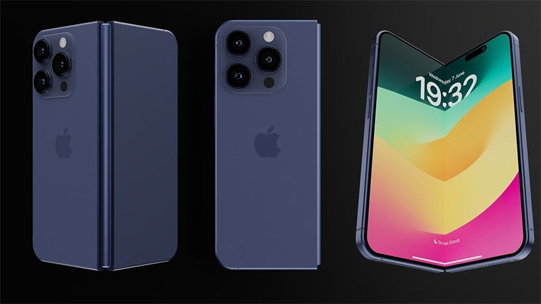 iPhone màn hình gập sắp ra mắt