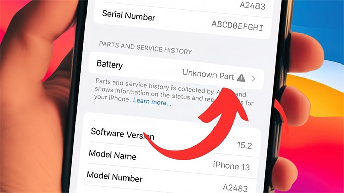 Kinh nghiệm khi kiểm tra pin iPhone cũ