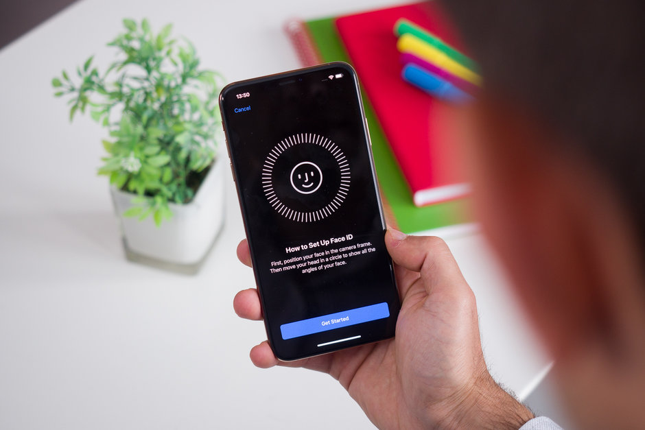 Face ID trên iPhone Xs Max 256GB cũ mang đến tính năng bảo mật an toàn