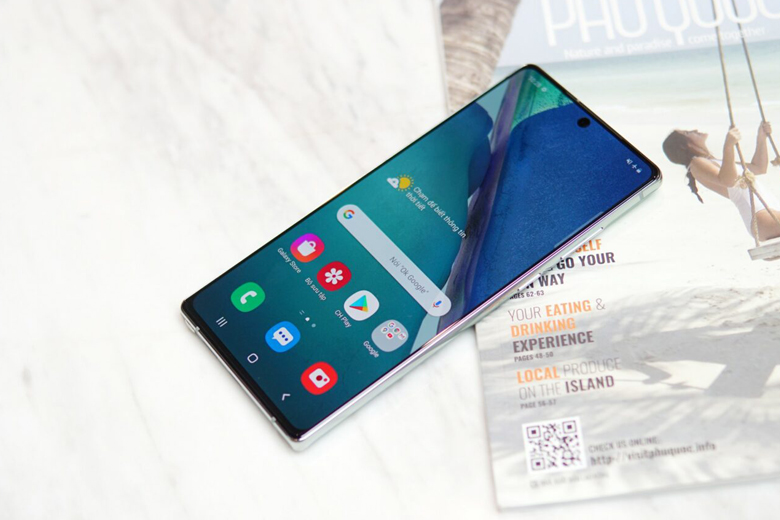 Màn hình Galaxy Note 20 5G 256GB cũ Hàn Quốc mang đến trải nghiệm tuyệt vời