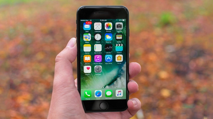 Màn hình iPhone 7 32GB cũ sở hữu kích thước khá nhỏ chỉ 4.7 inch