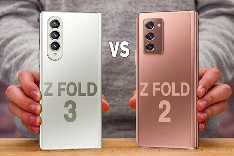 Galaxy Z Fold 3 và Galaxy Z Fold 2 có thiết kế tương tự nhau