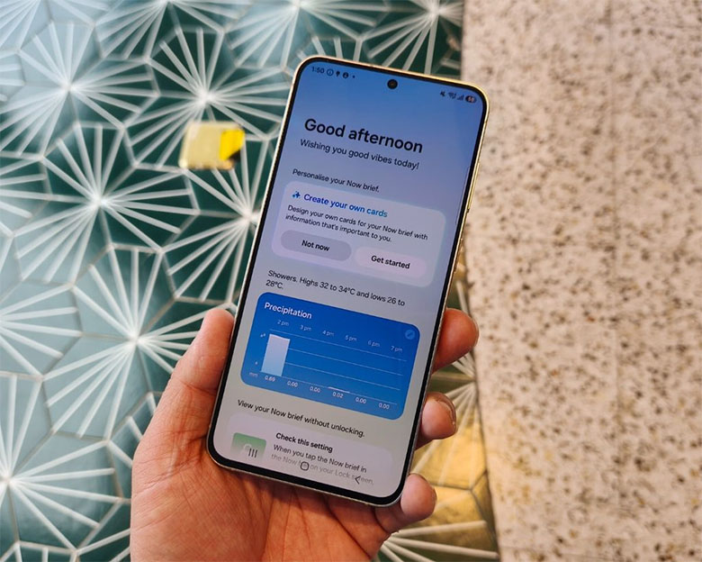 Galaxy AI trên S26 FE: Now Brief, Now Nudge và Circle to Search mở rộng
