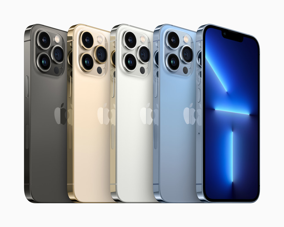 iPhone 13 Pro và pro Max có đến 4 tùy chọn