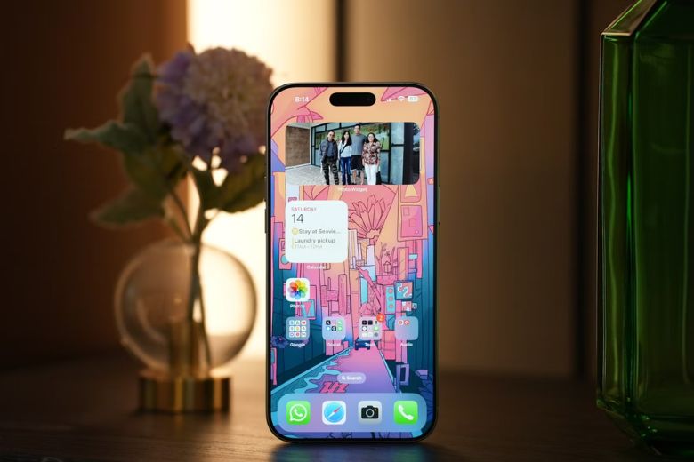 Màn hình OLED kích thước 6.9 inch lớn hơn