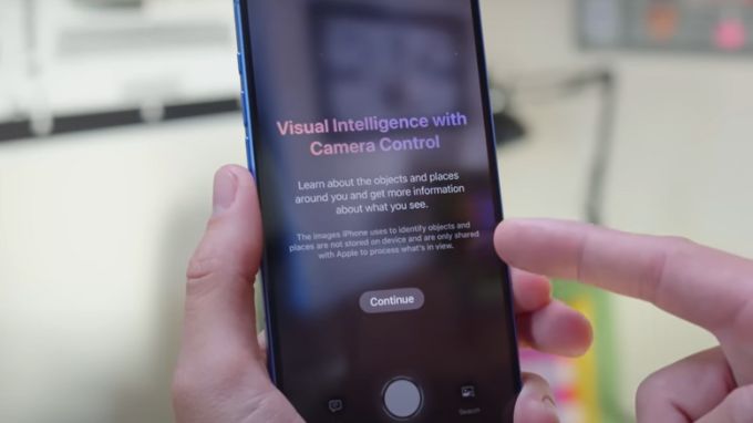 Trải nghiệm Visual Intelligence