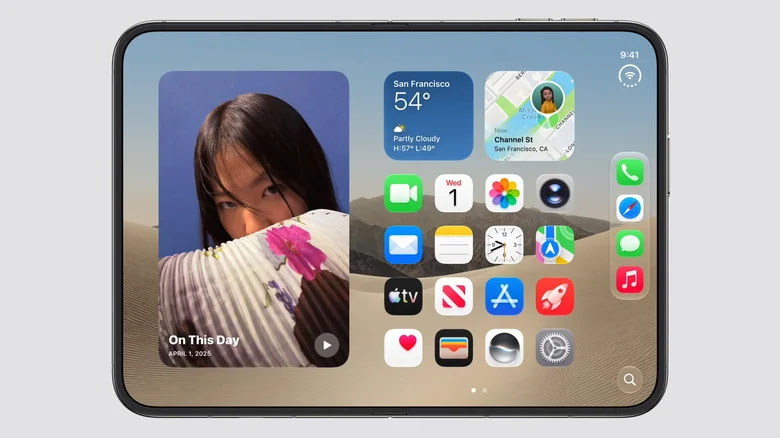 Camera FaceTime ẩn dưới màn hình – lần đầu tiên trên iPhone