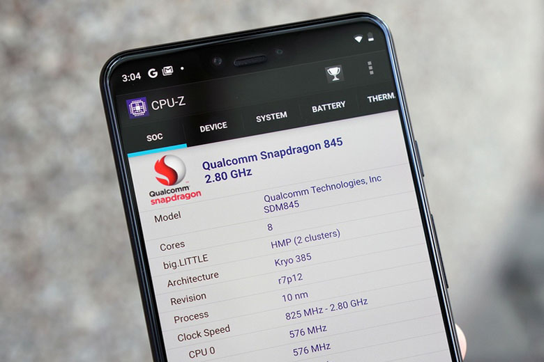 Cấu hình Google Pixel 3 XL New Nobox mạnh mẽ