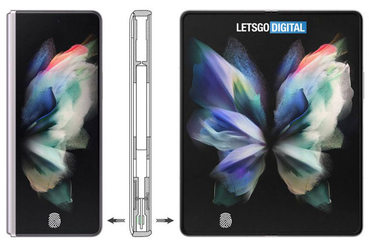 Galaxy Z Fold 4 được trang bị cảm biến vân tay mới