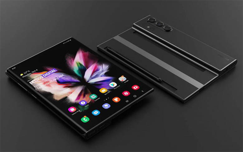 Concept Galaxy Z Fold Note với màn hình gập bao quanh xuất hiện