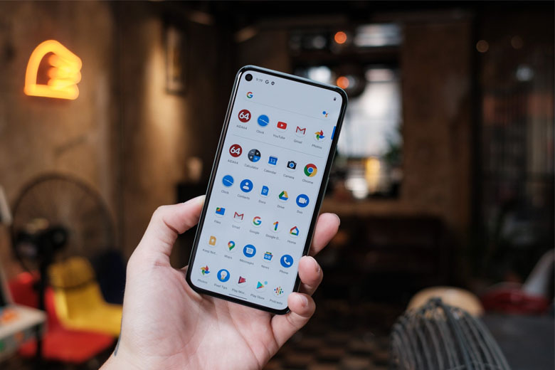 Google Pixel 5 128GB cũ có chất lượng hiển thị tuyệt vời