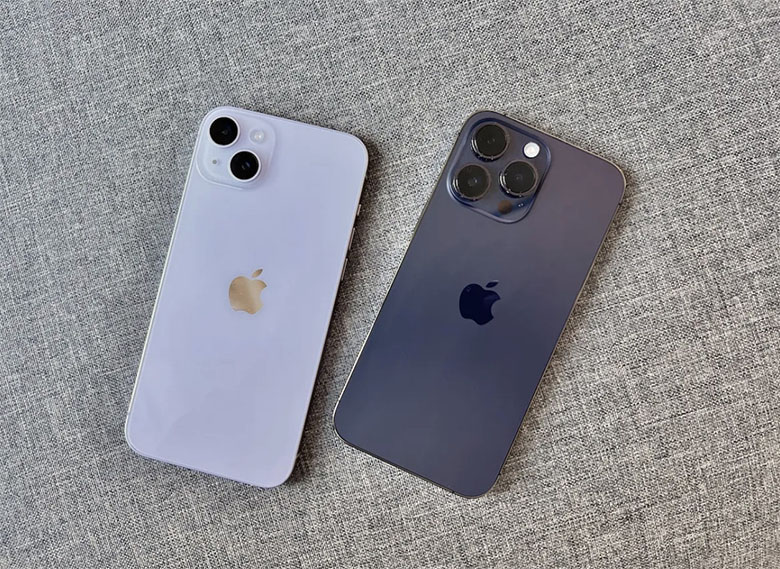 iPhone 14 Plus so với 14 Pro Max