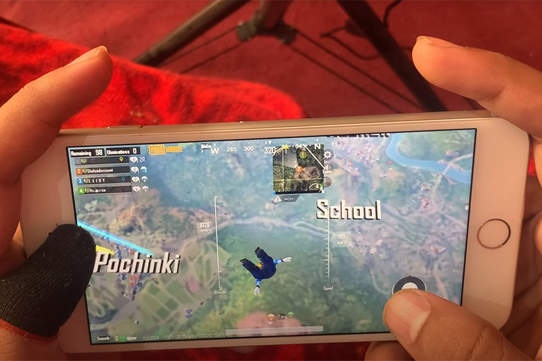 Chơi game Pubg trên iPhone 8 Plus 256GB