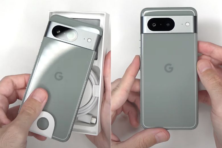 Google Pixel 8 lộ diện ngoại hình và màu sắc ấn tượng