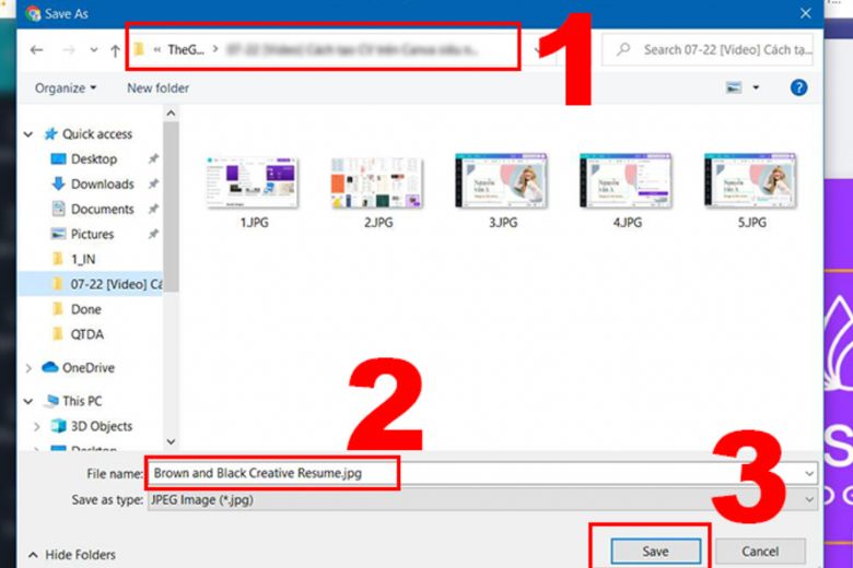 Lưu file về máy từ Canva