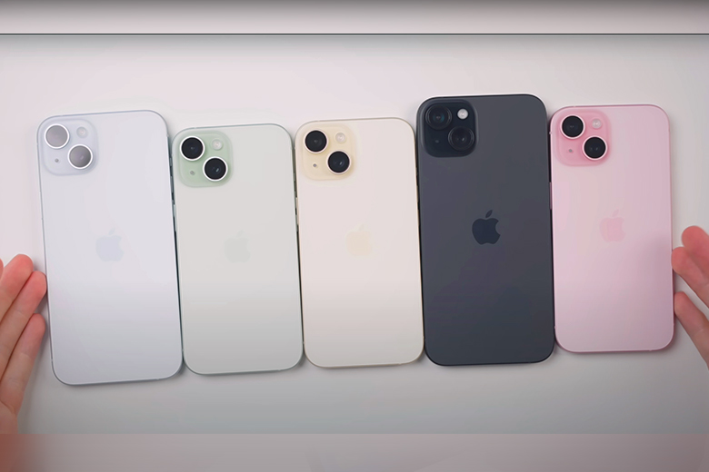 Các phiên bản màu của iPhone 15