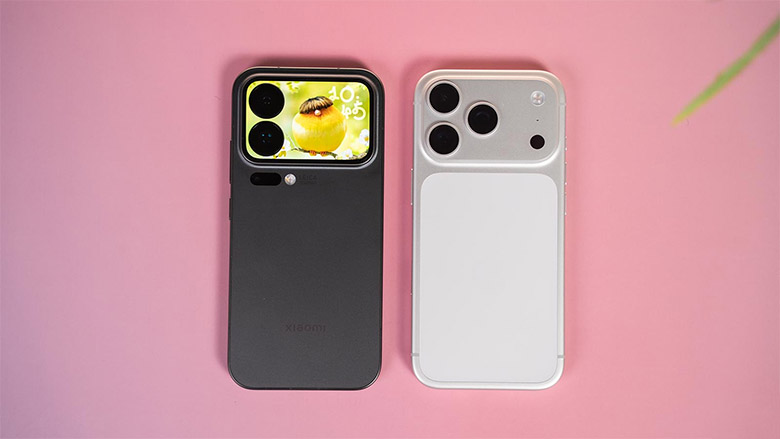 So sánh thiết kế iPhone 17 Pro và Xiaomi 17 Pro