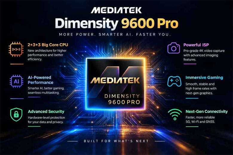 Chip Dimensity 9600 Pro
