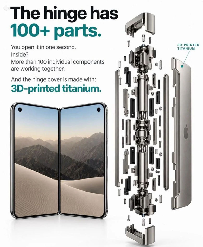 Nếp gấp iPhone Duo: Apple giảm bớt, không xóa hẳn