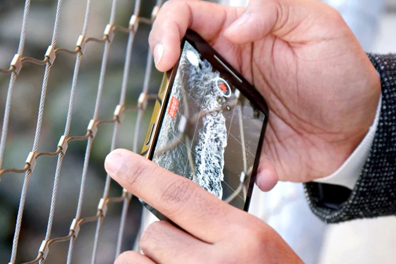 iPhone 12 Pro Max  sở hữu hệ thống máy ảnh hiện đại.