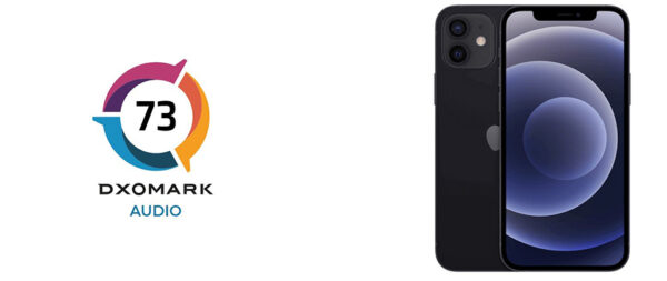 Bài kiểm tra trên iPhone 12, thiết bị chỉ đứng thứ 7, với 73 điểm.