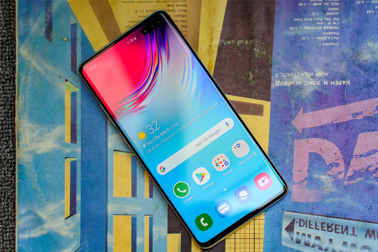 Màn hình Galaxy S10 5G hiển thị tốt