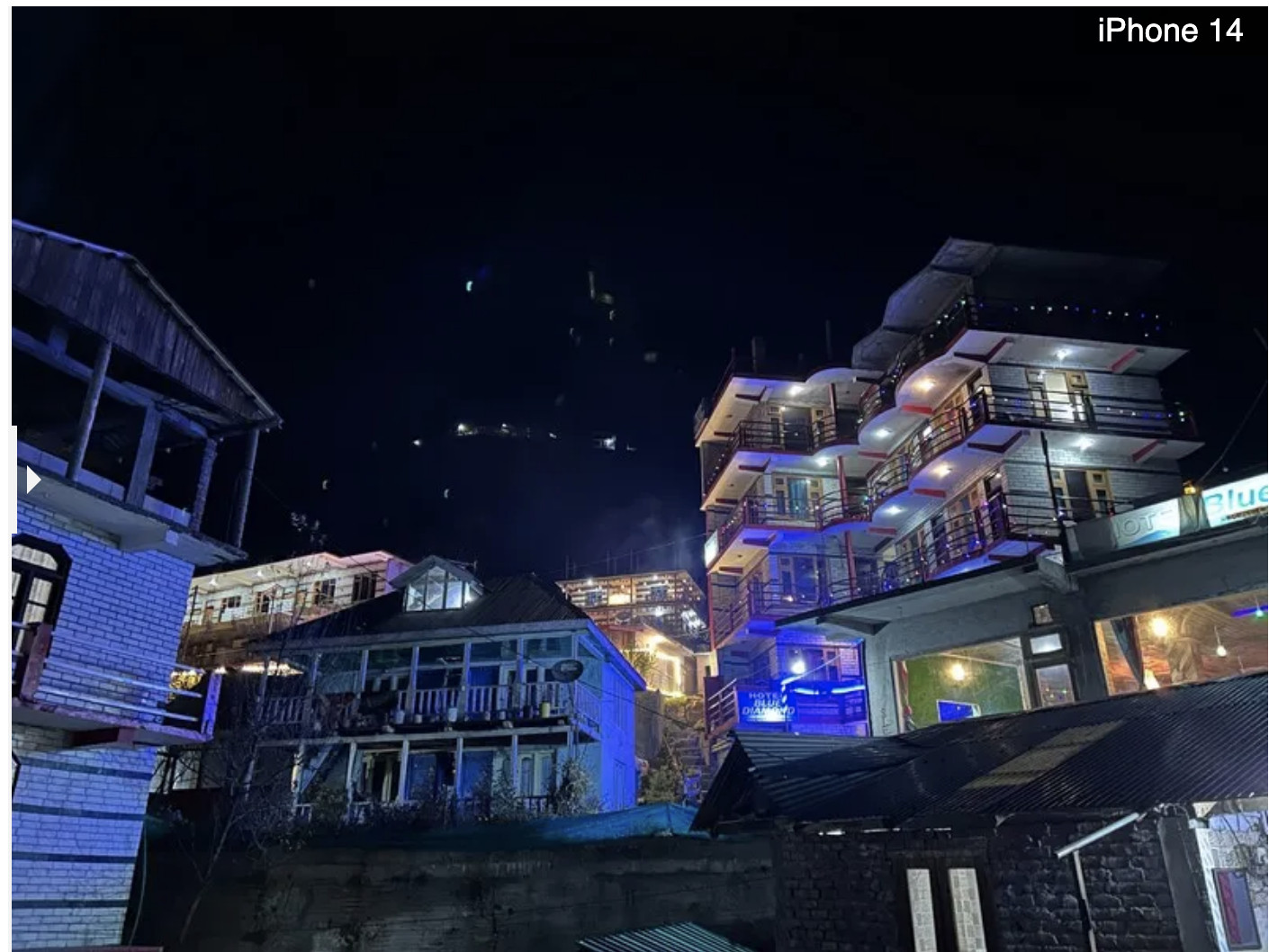 Khả năng chụp ảnh thiếu sáng