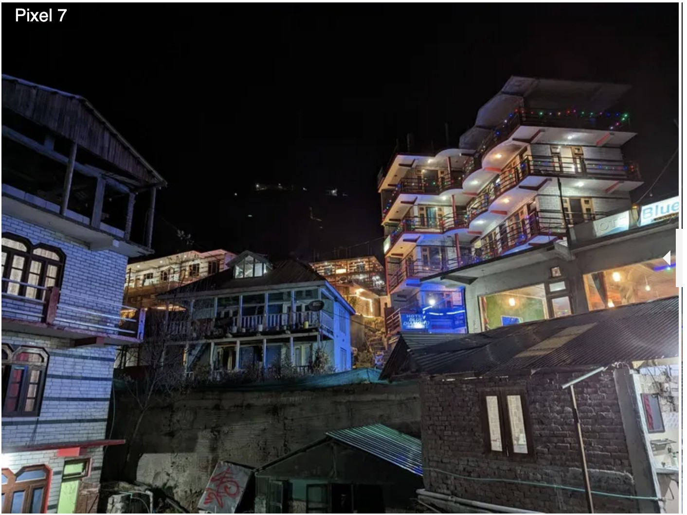 Khả năng chụp ảnh thiếu sáng