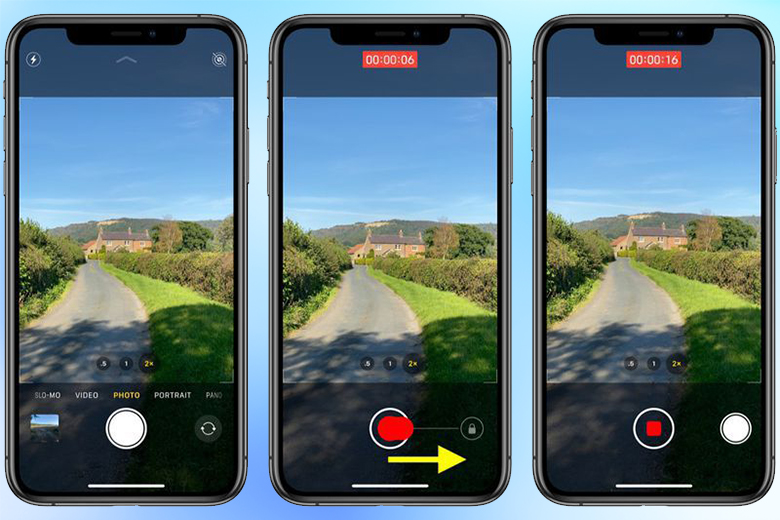Mẹo quay video nhanh trên iPhone