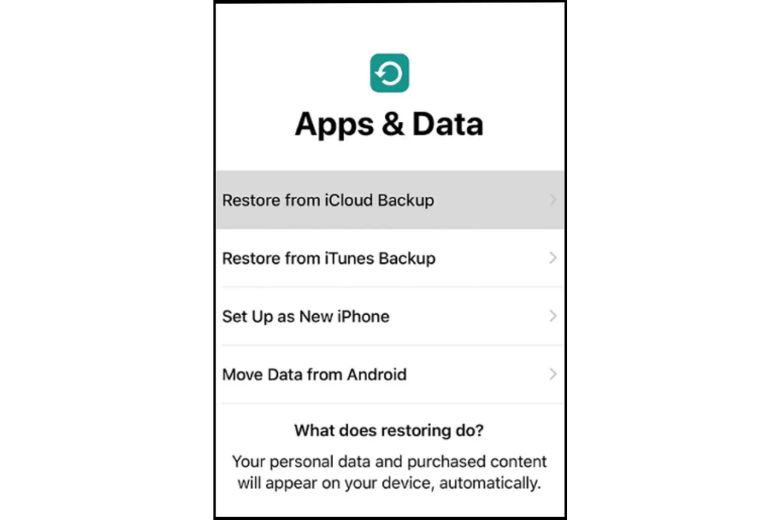 Cách khôi phục ảnh đã xoá trên iPhone bằng iCloud