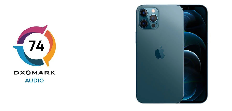 Điểm iPhone 12 Pro Max đạt được là 74