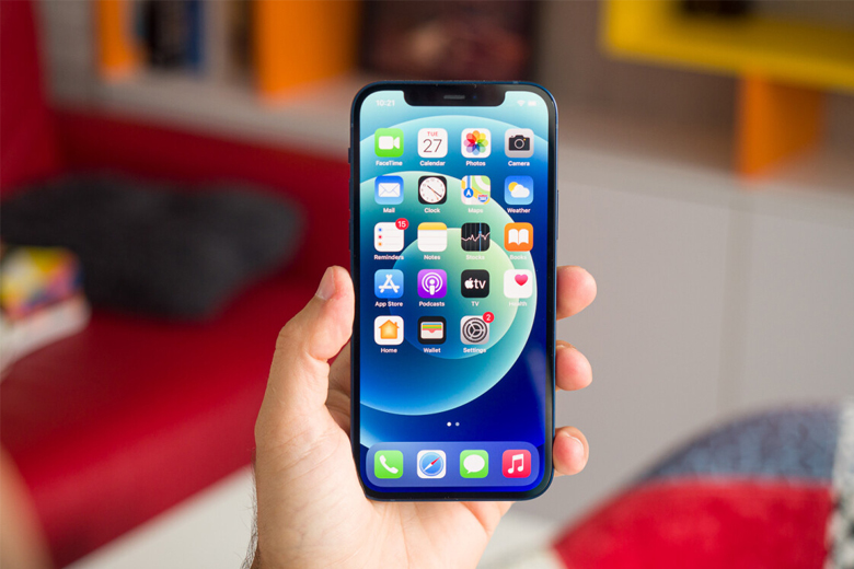 màn hình iPhone 12 mini vẫn được sử dụng tấm nền OLED