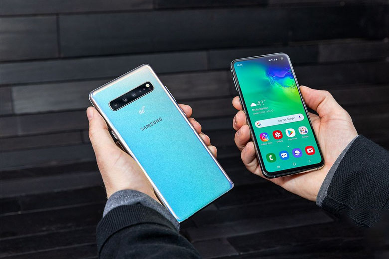 Galaxy S10 5G được trang bị 4 camera ở mặt lưng