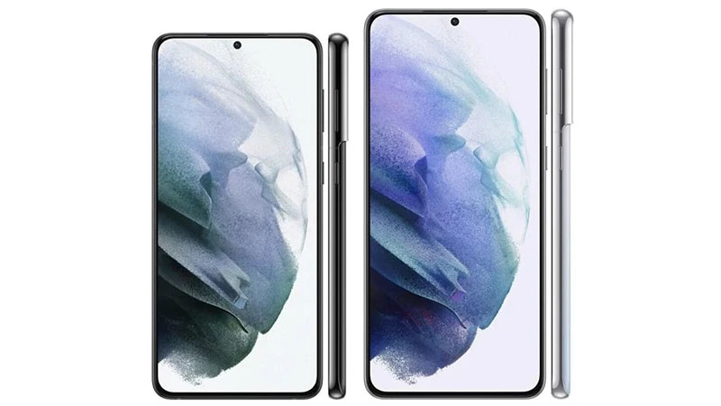  kích cỡ màn hình Galaxy S21 và Galaxy S21 Plus có sự khác nhau