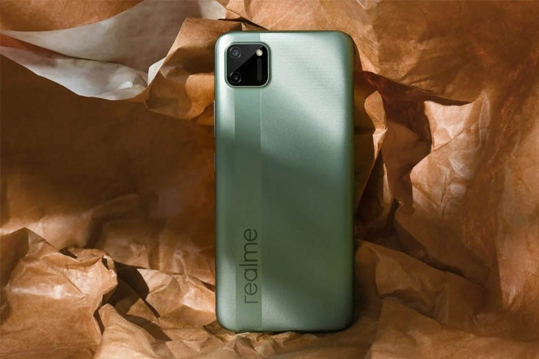 Realme C11 có ngoại hình bắt mắt