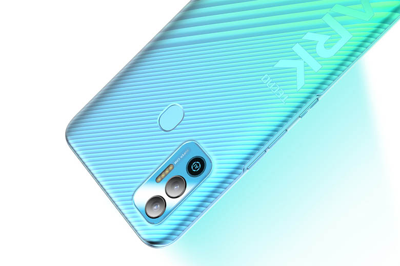Tecno Spark 7T sở hữu cụm camera kép ở lưng