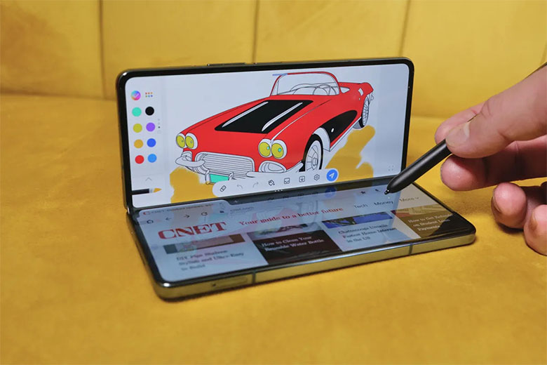 Galaxy Z Fold 5 tích hợp bút S-Pen