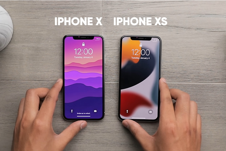 Thiết kế của iPhone X và XS