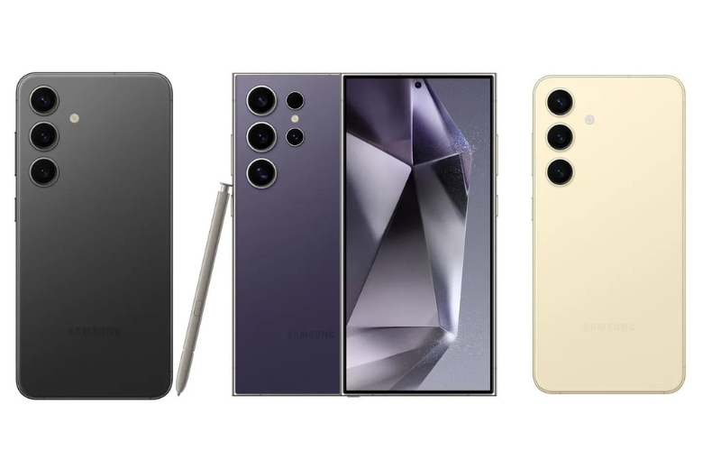 Galaxy S24 series với nét đẹp mềm mại.