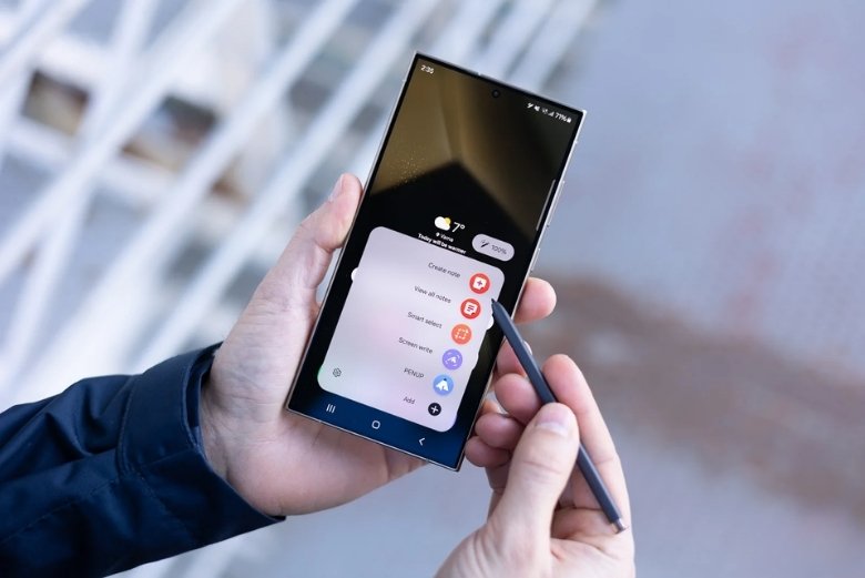 Phần mềm Galaxy S24 Ultra