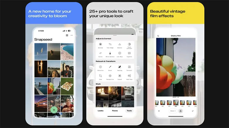 Snapseed: Đơn giản, hiệu quả và đa năng