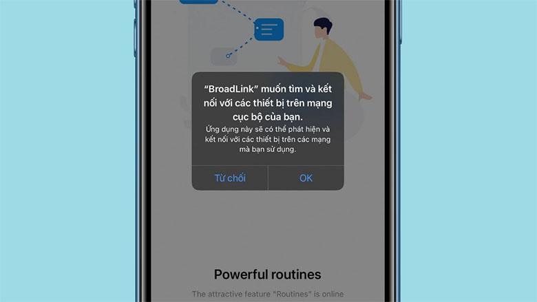 Vì sao ứng dụng yêu cầu quyền truy cập mạng cục bộ?