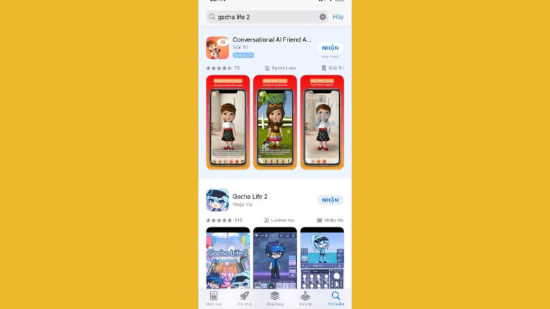 Hướng dẫn tải Gacha Life 2 trên iPhone